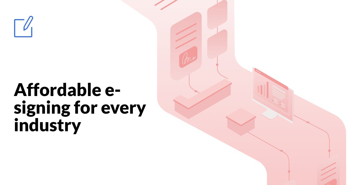 SignRequest's tweet image. B2C or B2B, SignRequest has an affordable monthly plan for every sector.
 
Speed-up sales, streamline processes, and give everyone in the business more time to focus on core responsibilities: bit.ly/32gFRji

#esignatures #marketleader #signrequest