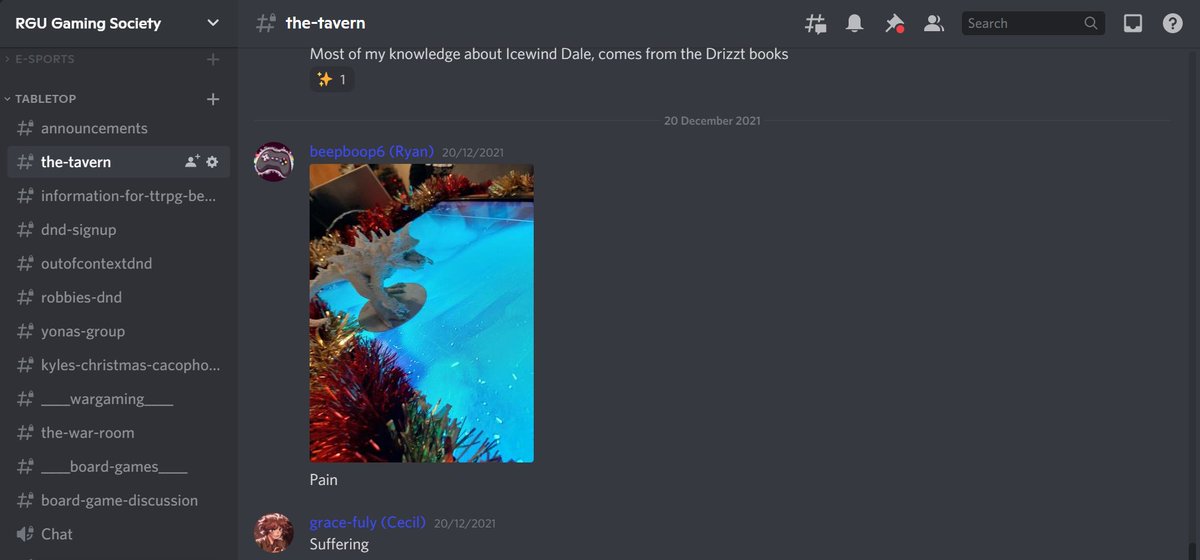 RGUGaming's tweet photo. Rate our setup. Just kidding, we already know - Our discord is new and improved and easier to access; we got bots, we got memes and we got lots more to come!!

Join RGU Gaming Society's discord server here now!
VVVV
https://t.co/q6Sd7BPRgp https://t.co/1MQSuFB2Fs