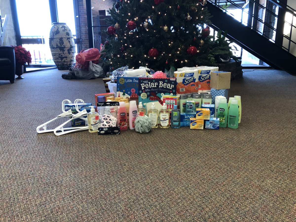 DOS_Wichita's tweet photo. For our annual Employee Charity Drive we chose to give to four different non-profits. The second one is @ICTSOS. We are so proud of the support our DOS employees gave to help these survivors start anew. https://t.co/zH9RnwRThQ