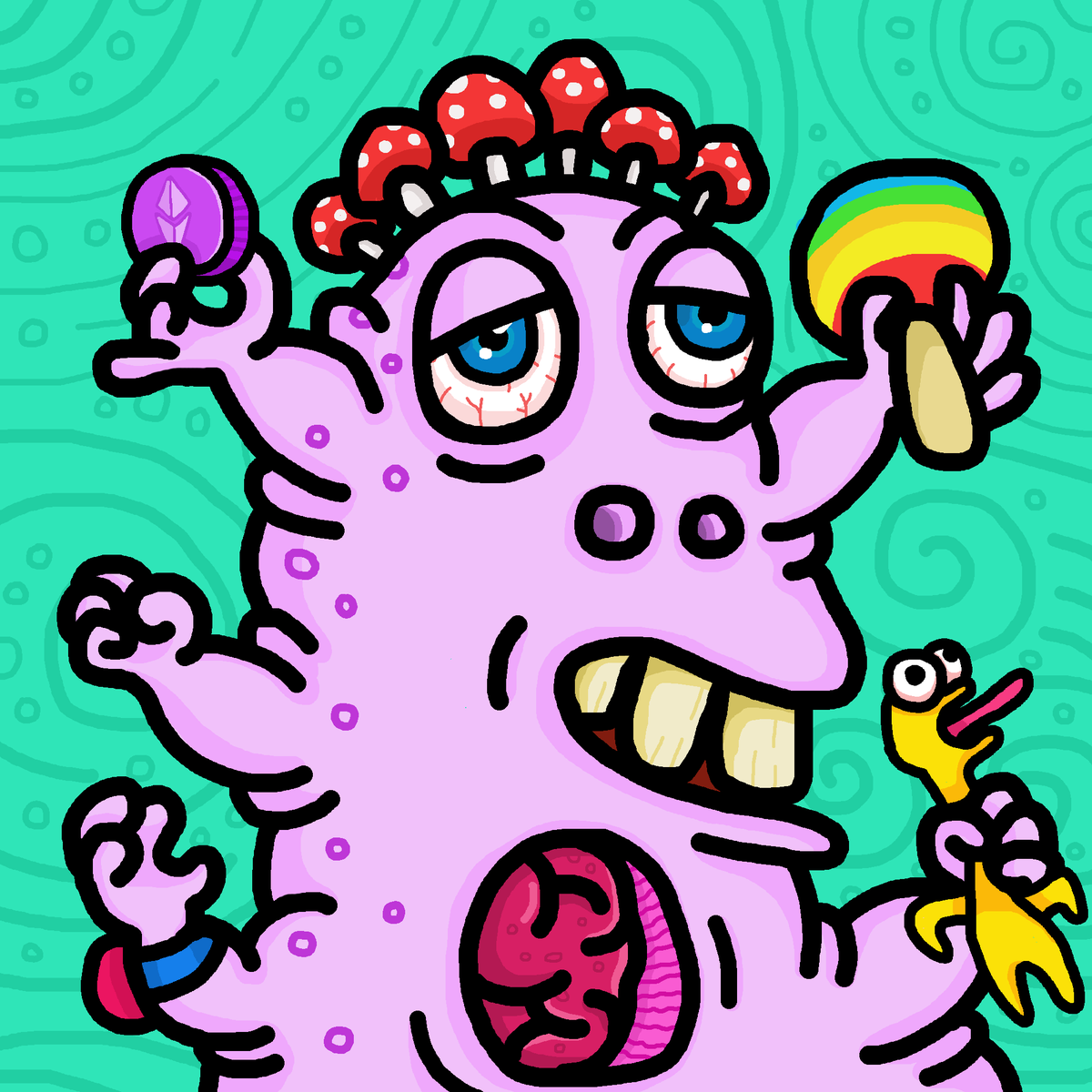 kolemozterclub's tweet photo. New Drop! KoleMozter #207 - Inspired by @toddlerpillars while listening to his Twitter Space, Grab now on @opensea #nft #nftart #eth #kolemozter
🌐 https://t.co/R95LP60Nc4 https://t.co/NKlK4qUWX3