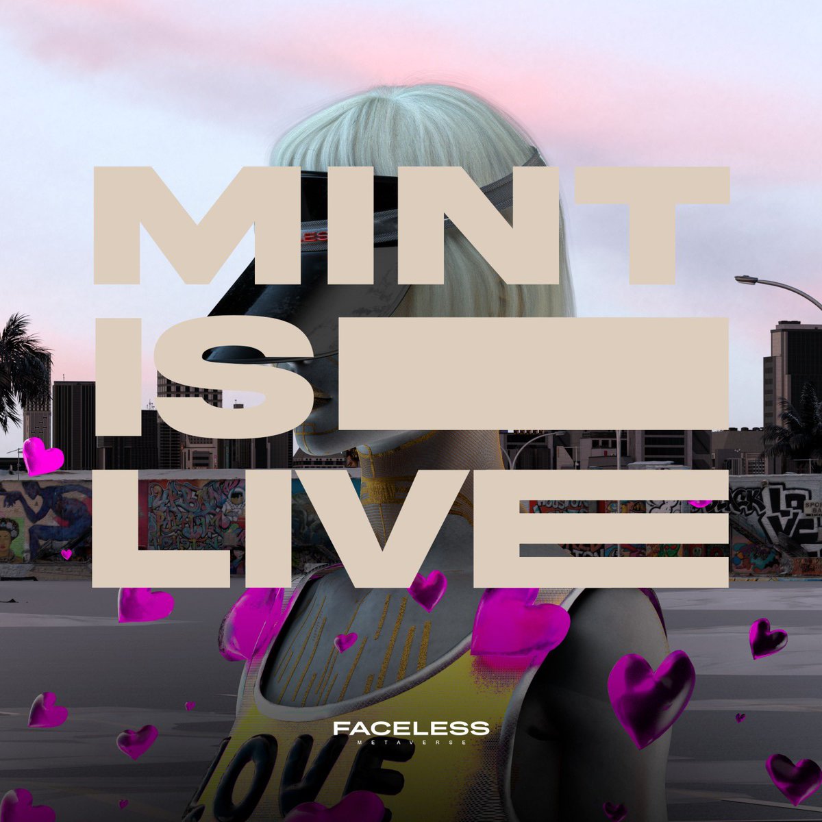 MaisonFaceless's tweet photo. Faceless public mint is live: https://t.co/kec2CXxRv8

1200 NFTs left. We are Faceless. https://t.co/XvJ9JvT0pE