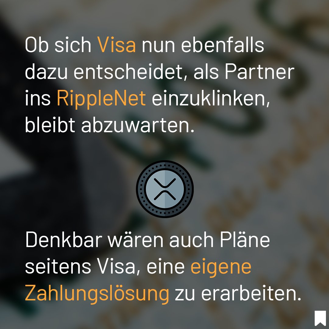 btcecho's tweet photo. Die Übernahme durch #Visa könnte nun auch einen positiven Nebeneffekt für #Ripple bedeuten. Denn #Currencycloud kooperiert seit Juli 2020 mit dem #Krypto Start-up. Im Rahmen der Partnerschaft nutzt das Londoner Unternehmen das Zahlungsnetzwerk #RippleNet.

https://t.co/AKiFWtdsXw https://t.co/Yt4iNM931h