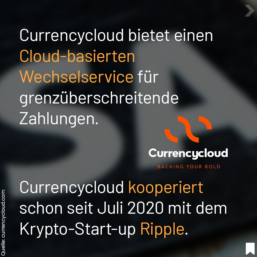 btcecho's tweet photo. Die Übernahme durch #Visa könnte nun auch einen positiven Nebeneffekt für #Ripple bedeuten. Denn #Currencycloud kooperiert seit Juli 2020 mit dem #Krypto Start-up. Im Rahmen der Partnerschaft nutzt das Londoner Unternehmen das Zahlungsnetzwerk #RippleNet.

https://t.co/AKiFWtdsXw https://t.co/Yt4iNM931h