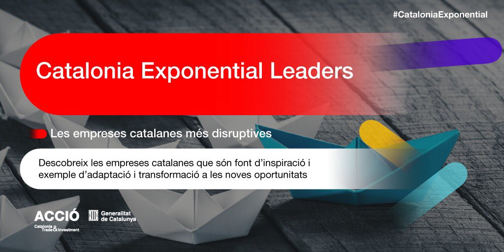 accio_cat's tweet photo. El Catalonia Exponential Leaders recull una selecció de les empreses més disruptives de casa nostra. 

N'hi ha 16. Descobreix-les totes! 👇👇
https://t.co/TFMhz16DgP 

#CataloniaExponential https://t.co/cpzREgllf0