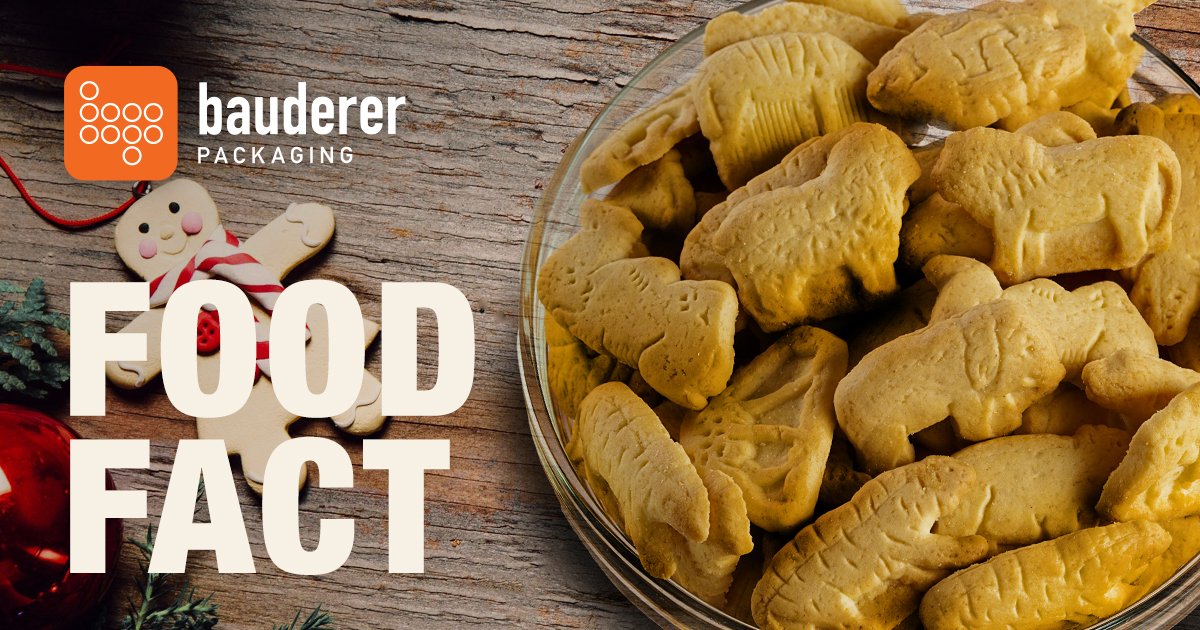 baudererpackage's tweet photo. A tree full of animal crackers is something we could get used to. Back in 1902, the strings on the boxes were used to hang them from Christmas trees. 🎄 

#FoodFacts #HappyHolidays https://t.co/MlAzwUC9DR