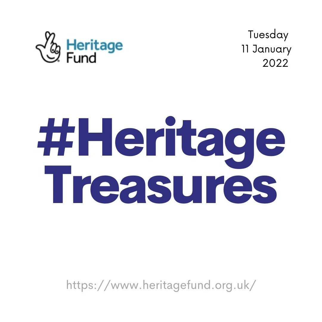 Join the National Lottery Heritage Fund on Tuesday 11 January 2022 to celebrate #HeritageTreasures Day.💡📲📸

To get involved, simply share your #HeritageTreasures  using the hashtag on 11 January. 

Find out more by checking out buff.ly/3GWqcVf <a href="/HeritageFundUK/">The National Lottery Heritage Fund</a>