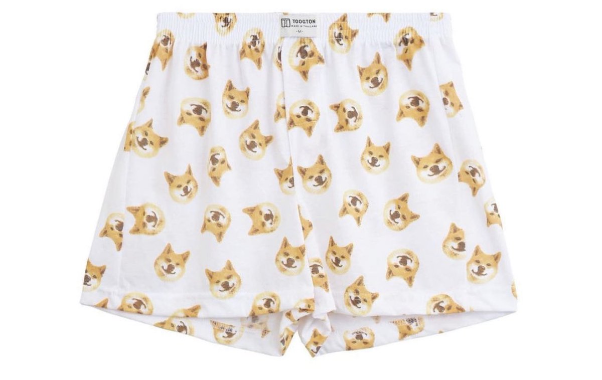 GKNWStyle's tweet photo. Gulf Kanawut is wearing Shiba Inu boxer in TOOGTON’s Dog Collection 🐶

Link to order/buy: https://t.co/AngRDyRyZi

📌 We want to correct the link to buy the product and we’re sorry for not checking carefully 🙏🏻

@gulfkanawut
#GulfKanawut
#GKNWStyle https://t.co/Ger0Gvj9FR