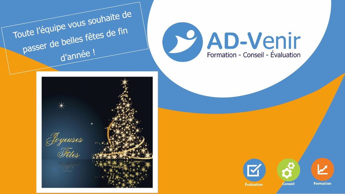 advenirconseil's tweet photo. JOYEUSES FETES DE FIN D'ANNEE !

L’année 2021 a bouleversé notre environnement.
Nous vous renouvelons une nouvelle fois tout notre soutien.

Nous vous souhaitons des fêtes de fin d’année, les meilleures possibles, et vous donnons rendez-vous en 2022.

#fetes #noel2021 https://t.co/kELkWjxAXL