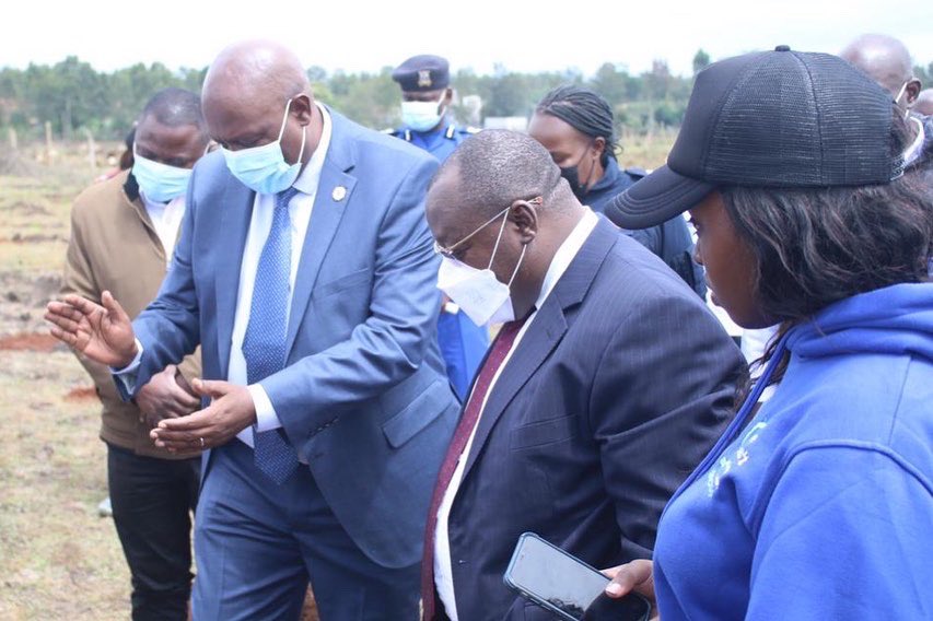I joined  <a href="/NPSC_KE/">National Police Service Commission - Kenya</a> today at a tree planting exercise in partnership with <a href="/KeForestService/">Kenya Forest Service</a> at the national police service leadership academy embulbul. <a href="/IG_NPS/">Inspector General of Police- Kenya.</a> was the guest of honor and a total of 1200 trees were planted and fenced. #TheGreenWar #TheGreenMP