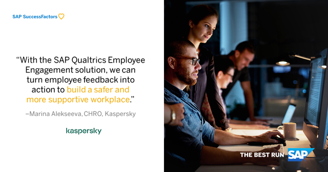 sassySAASmaster's tweet photo. Discover how Kaspersky gained deep insight into the employee experience, empowering the company to take targeted action to enhance employee wellbeing and productivity. https://t.co/X3iiWSvziq https://t.co/byNmxfnokI