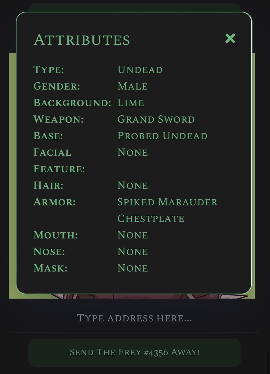 BrotherONE’s <a href="/TheFreyNFTs/">The Frey</a> Christmas Giveaway! 🎄🥳🎁

Minted yesterday #4356

Rules
☑️ Follow @OniiiONE &amp; <a href="/TheFreyNFTs/">The Frey</a>

☑️ Comment Merry Christmas🎄

☑️Tag 3 ppl

This is a huge Thank You to all our followers this year!

Ends on Christmas Day 12/25

#Harmony #NFTGiveaways $ONE