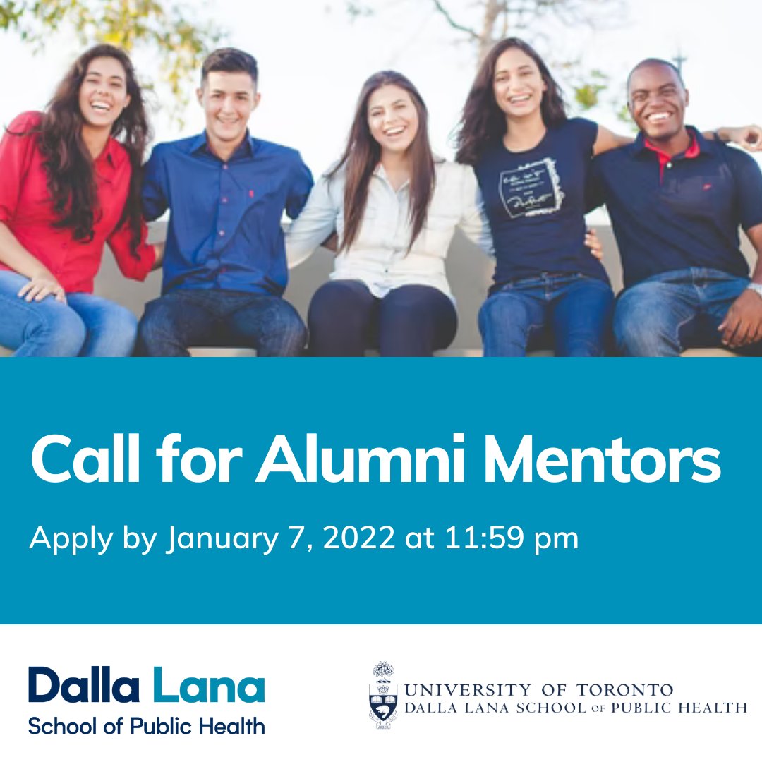 UofT Public Health Alumni tweet media
