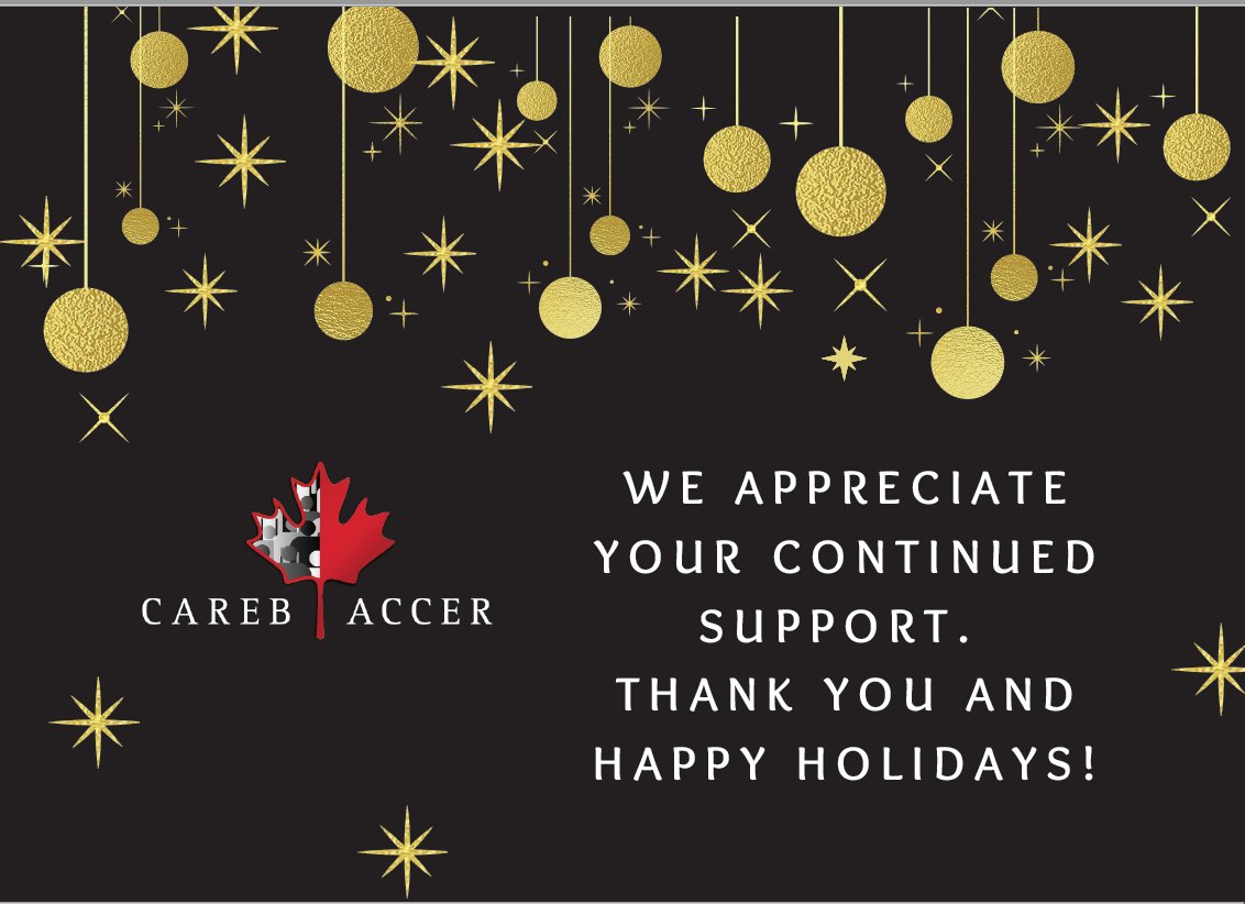 carebaccer's tweet photo. Thank you for your support of CAREB in 2021! We look forward to continuing our work together in the year ahead. Have a safe, joyous holiday season! #CAREB-ACCER #ethics #research https://t.co/HvKDub6Mhy