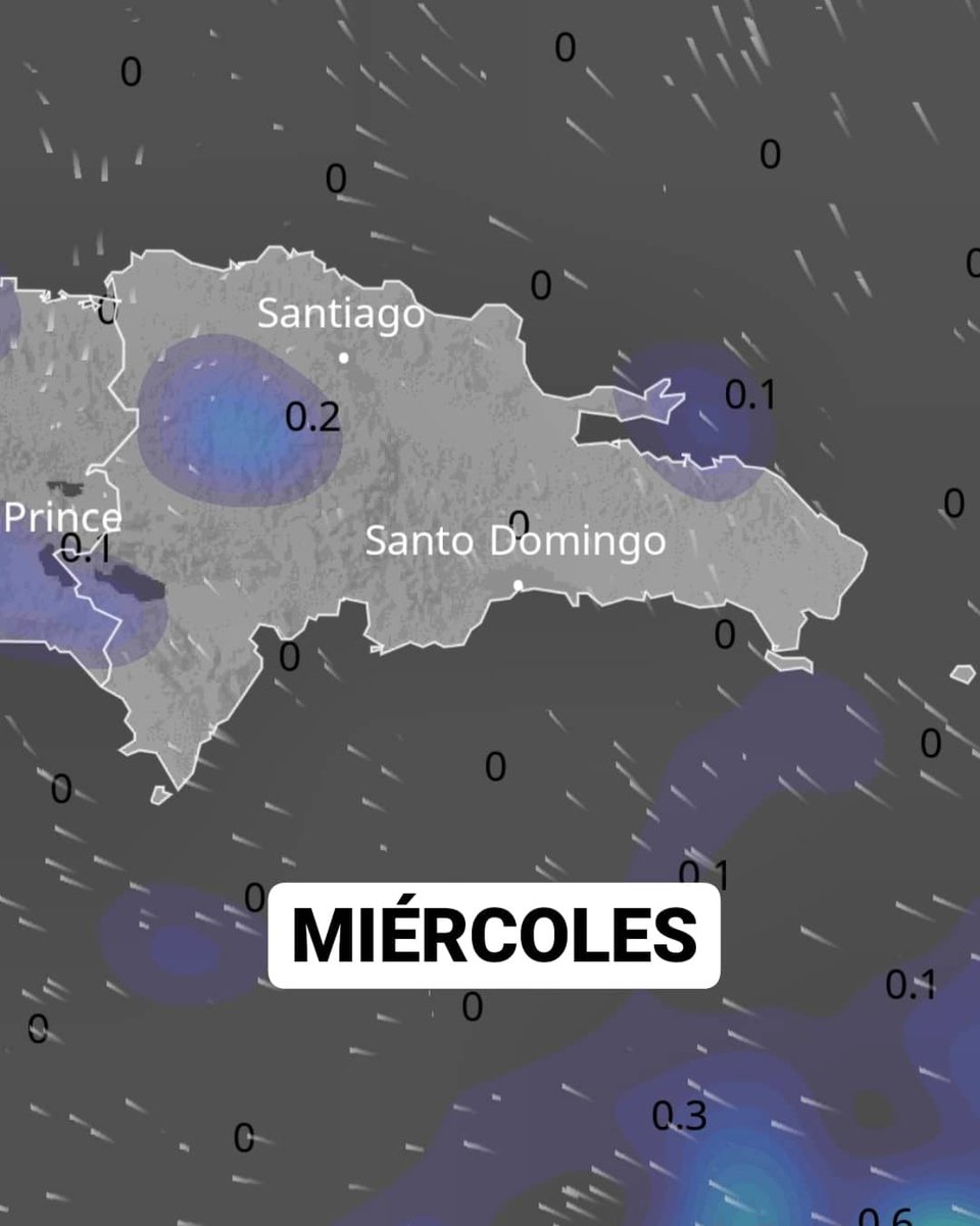 🔴ATENTOS🔴
Desde este jueves las lluvias incrementarán en República Dominicana debido a la incidencia de una vaguada y un sistema frontal: los modelos de pronóstico prevén la ocurrencia de precipitaciones en Nochebuena y en Navidad en gran parte del país.

Sigue ⬇️