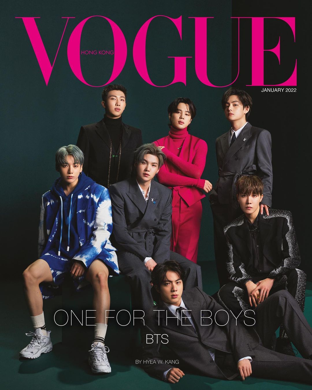 TITANIA 🧵 on X: BTS on the cover of Vogue Hong Kong. The first Male ever  to be on the cover.  / X