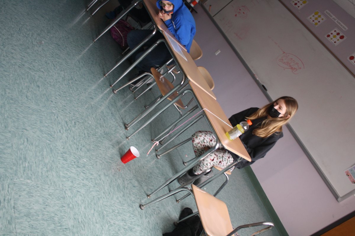 HailWatts's tweet photo. 2nd block has their turn. Some impressive times with cup stacking! #ovvtpride #middleschool #teambuilding https://t.co/Kg6pofDJyQ