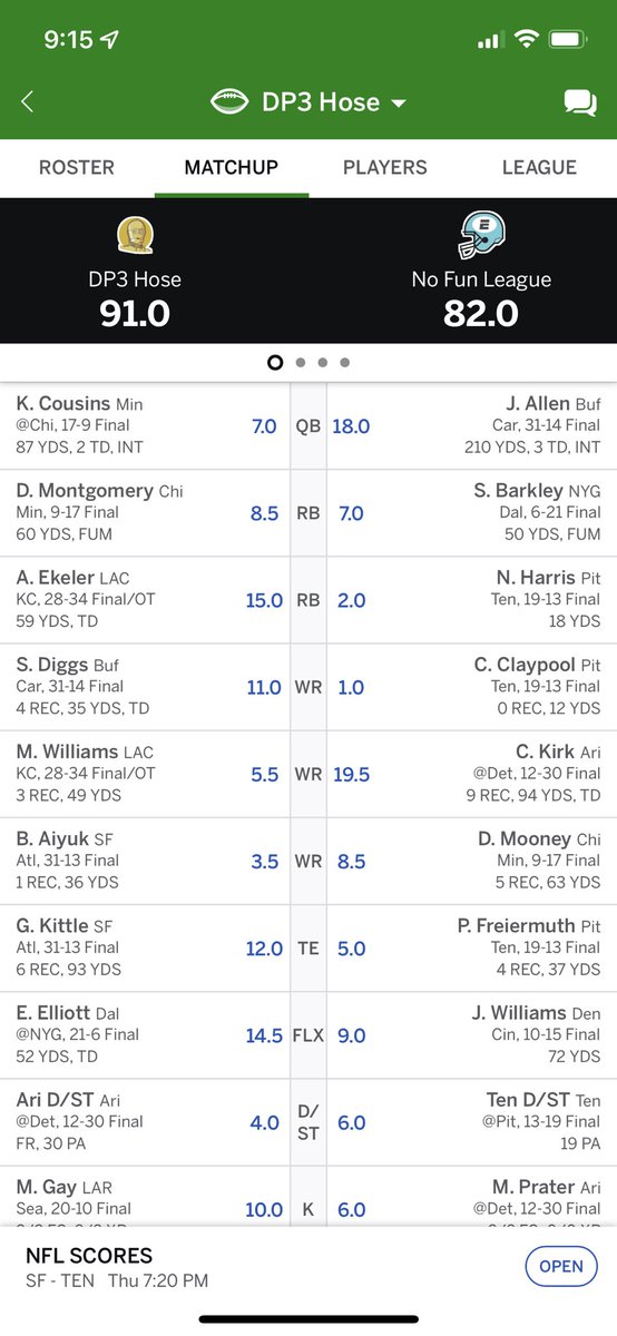 FrancoisDavis88's tweet photo. @AustinEkeler  week 1 of playoffs in the books and it’s time to go for the championship https://t.co/MgkXyFOX23
