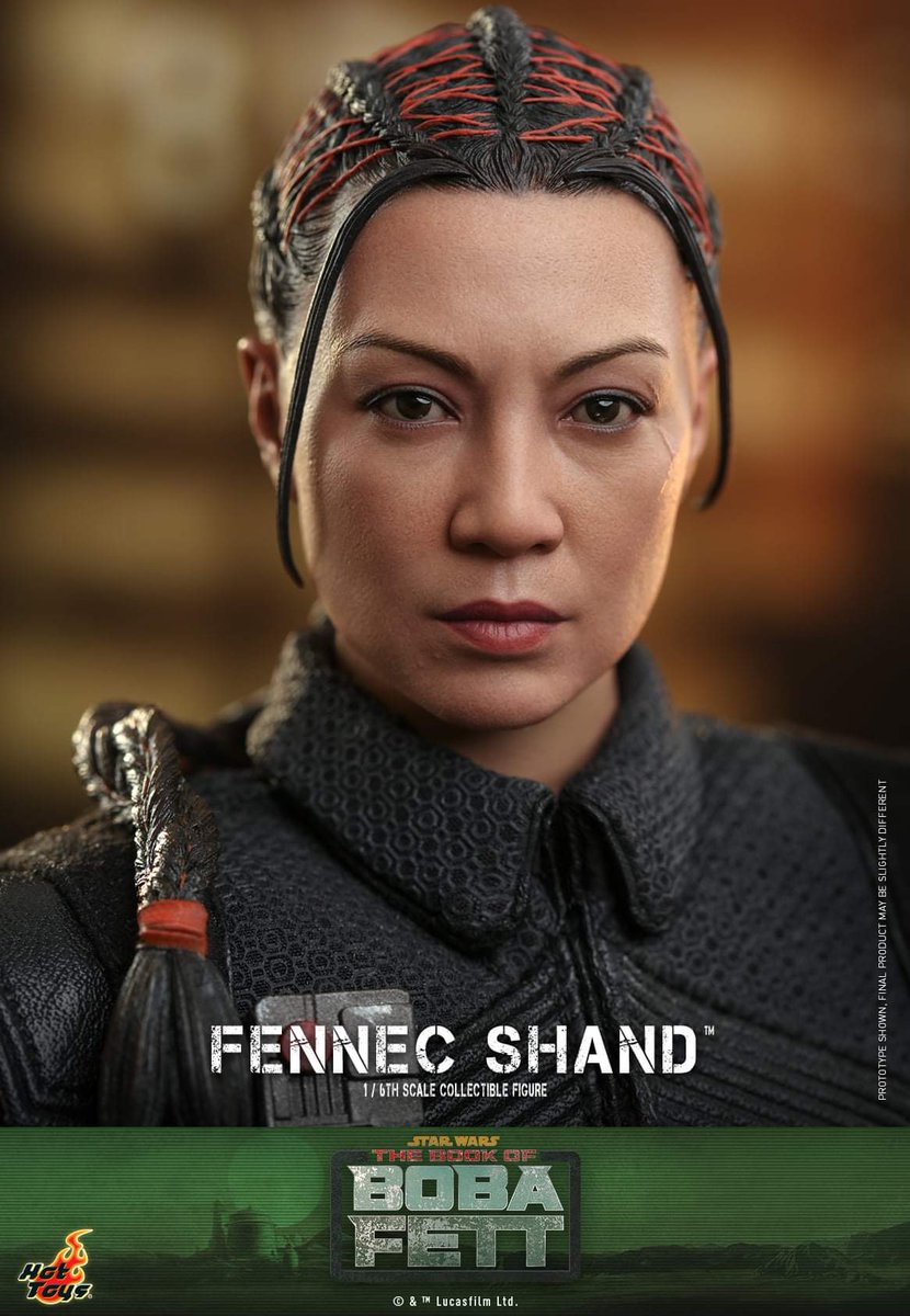 batcap50's tweet photo. Awww yeah we are finally getting a @hottoysofficial figure of @MingNa !!!!! #starwars #BookofBobaFett #FennecShand https://t.co/5kVfCkt8Um