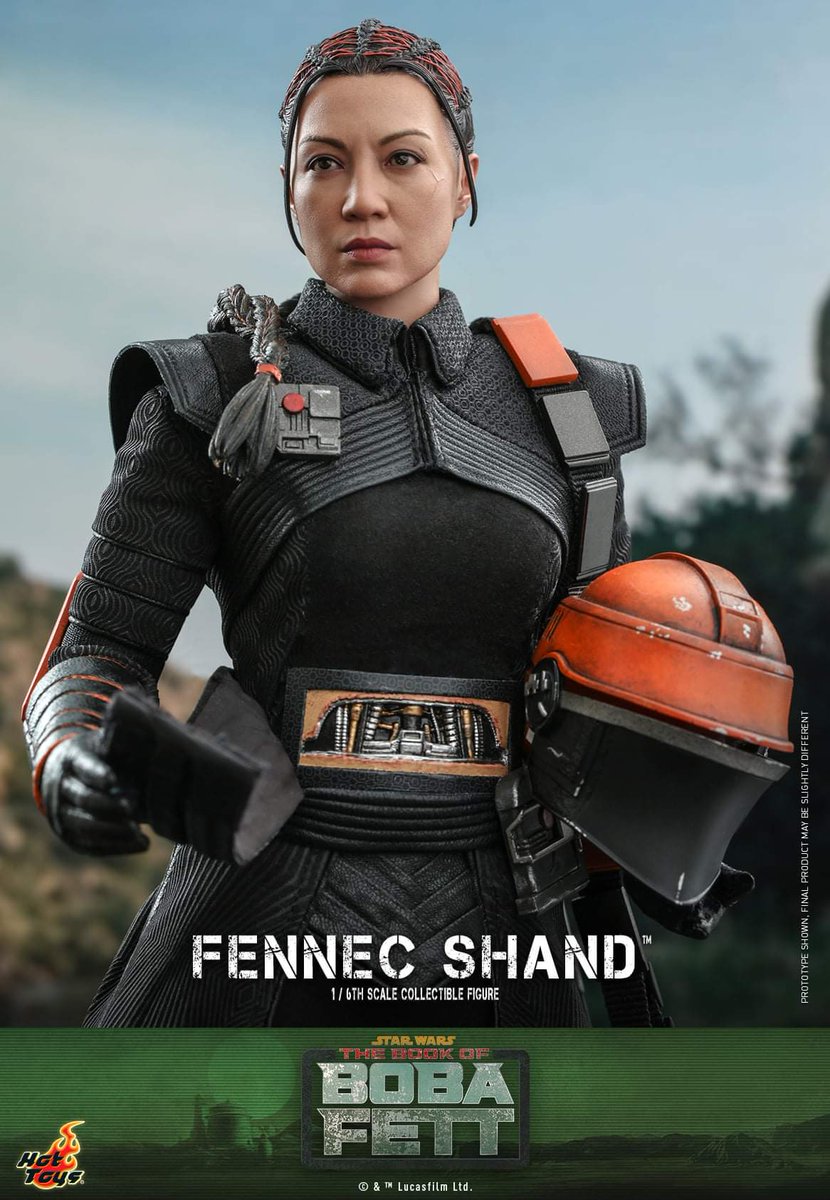 batcap50's tweet photo. Awww yeah we are finally getting a @hottoysofficial figure of @MingNa !!!!! #starwars #BookofBobaFett #FennecShand https://t.co/5kVfCkt8Um