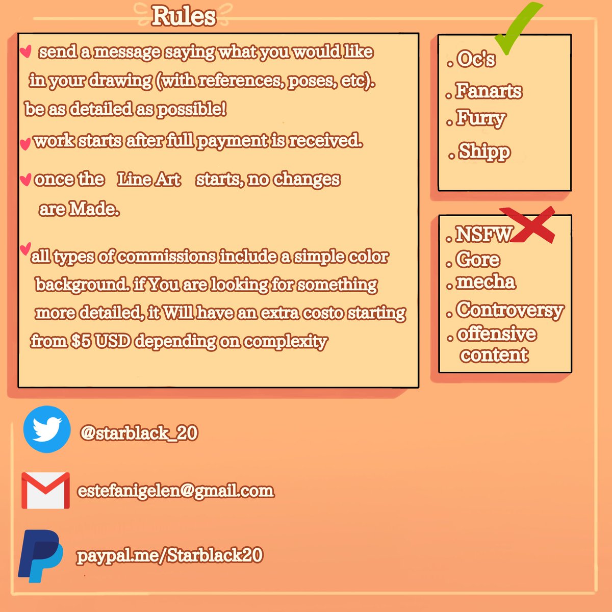 starblack_20's tweet photo. ✨Open COMMISSIONS✨

 ✨MD Solely and Exclusively for Commissions and also if you have doubts

 : D✨ https://t.co/oD5fBiN5D1