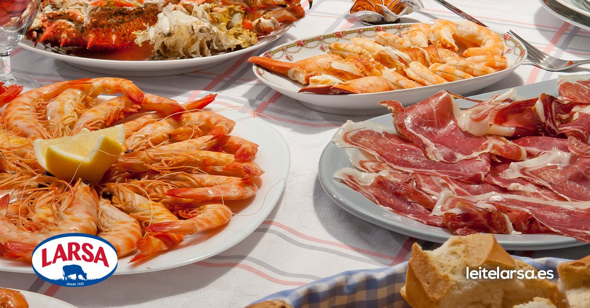 leitelarsa's tweet photo. No #Nadal é habitual esquecer un pouco a rutina, e ter máis excesos na nosa alimentación. 

Pero tranquilo, Larseiro, se queres podes poñer en práctica os nosos consellos para gozar de forma #saudable destas datas.

Tes toda a info na ligazón ➡ https://t.co/jSe9I2FlIP

 #Navidad https://t.co/Ewa6FceIe0