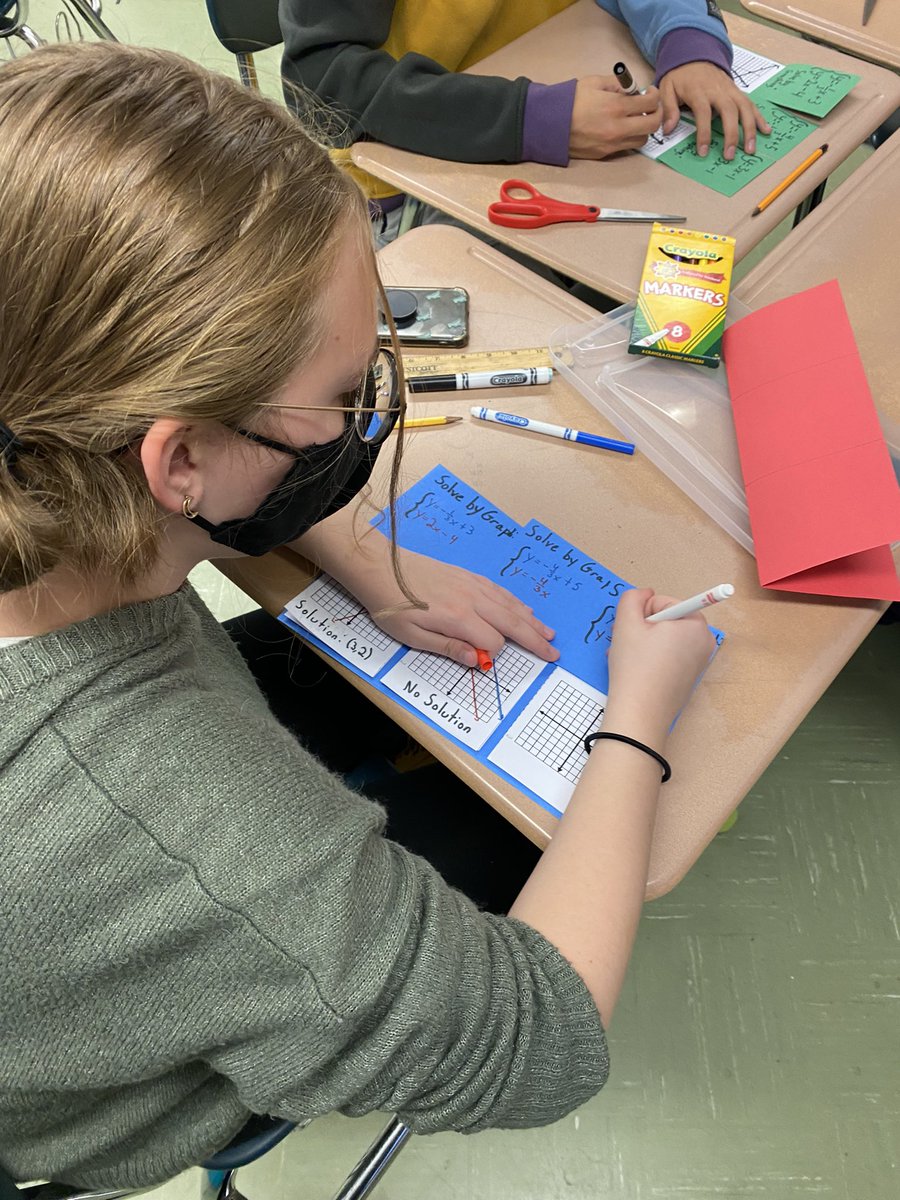 ms_pellicciotti's tweet photo. Some foldable fun for algebra 1!!! Solving systems of equations foldable👏🏼 #systemsofequations #iteachmath #algebra1 #foldables #hfms #mathteaher #pembertonproud https://t.co/BF92b9OFaA