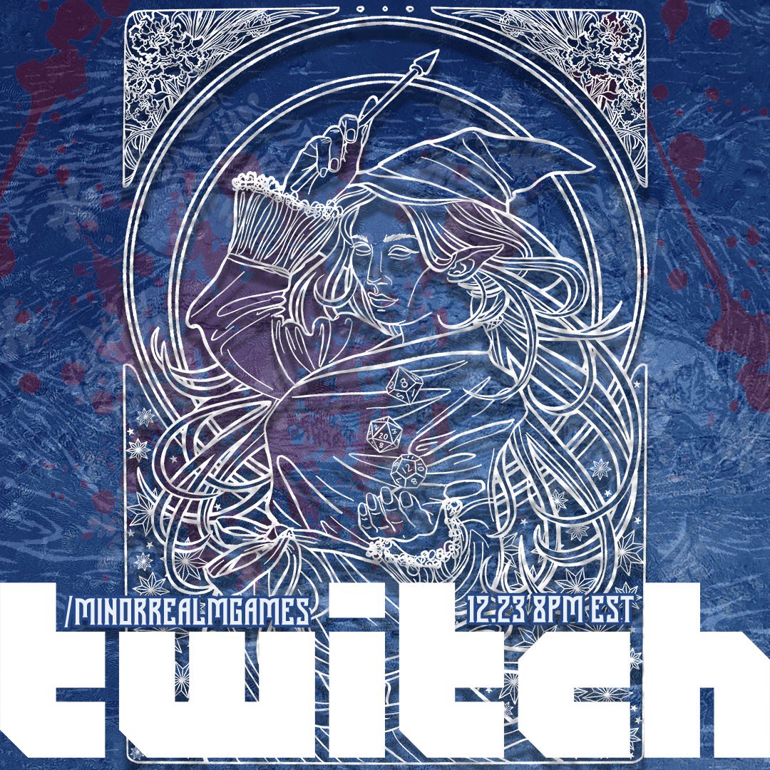 TOMORROW! Returning live to end 2021 - the MRG crew gears up to play in an arctic adventure! 12.23 - 8pm est/5pm pst! Don't miss the gift that will keep on giving, until our heroes perish in the snow, of course ;) #twitch #DnD #holidayseason