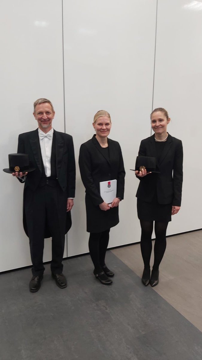 S_Vanhamaki's tweet photo. Today I defended my thesis at @UniLUT Lahti. Thank you for a great discussion opponent @MariaAntikainen, and  thank you custos @LassiLinnanen. #circulareconomy https://t.co/Qzhtq6QoM0