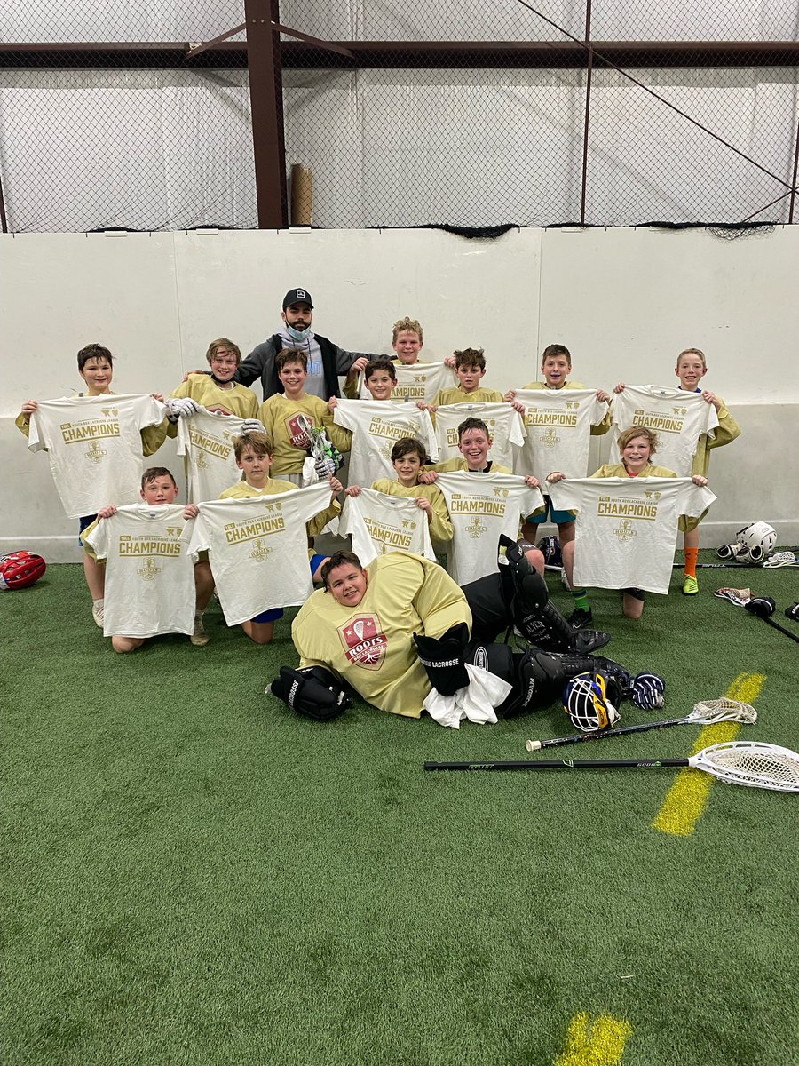 rootsboxlax's tweet photo. Congrats to @bubba_voigt Team Gold on winning the YBLL 5/6 Championship! https://t.co/icGO5OqrX9