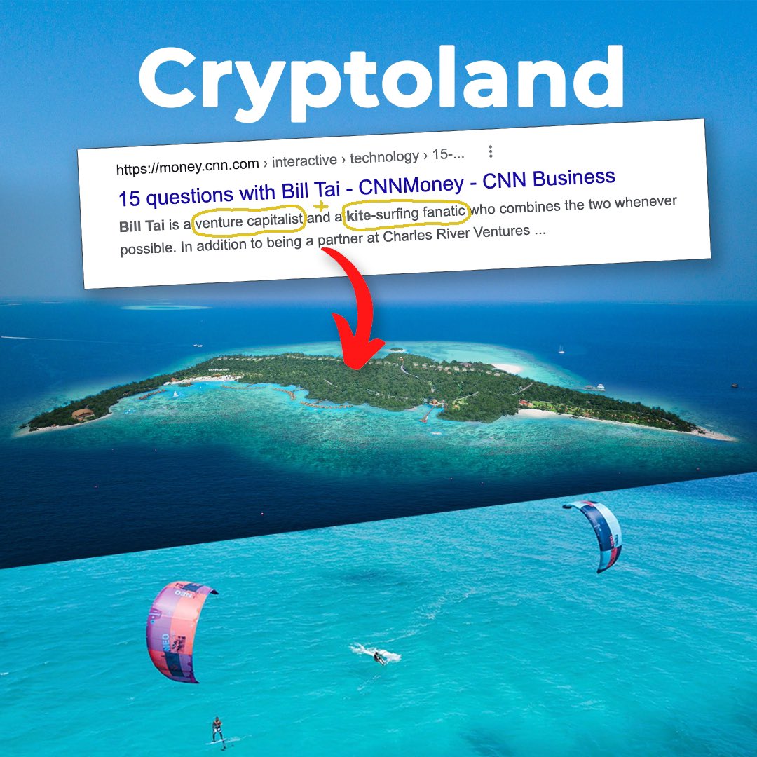 cryptoland's tweet photo. @KiteVC what if we told you we’re building a crypto paradise, next to a world class Kite spot!? Yes! 💫
It’s called Cryptoland, it’s in Nananu, Fiji, known for its amazing kite environment! Gonna be world’s number one crypto destination, we'd love to tell you more about it! 🚀 https://t.co/KyUh9z8Mhd