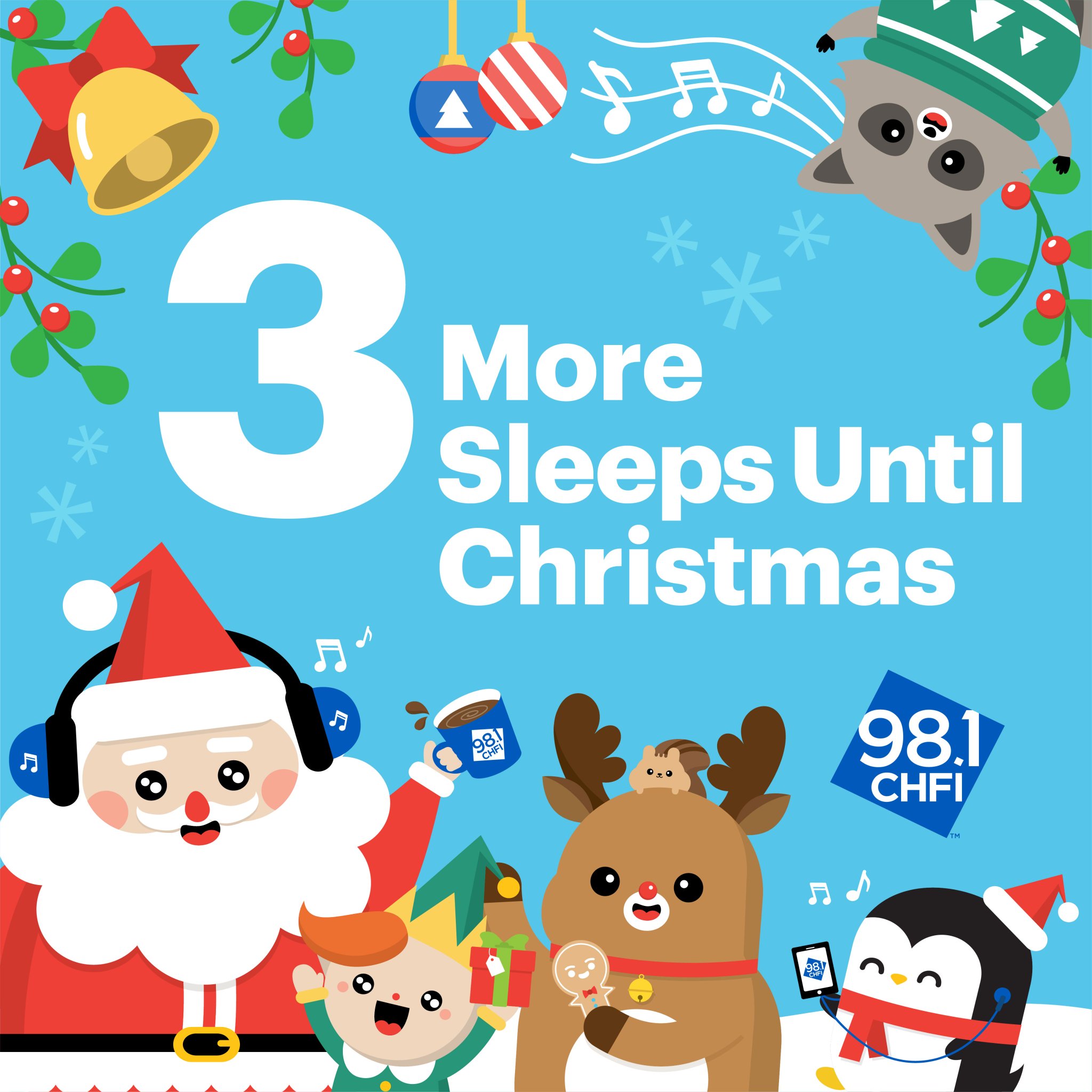 98.1 CHFI on Twitter "Christmas is almost here ☃ Listen to 98.1 CHFI