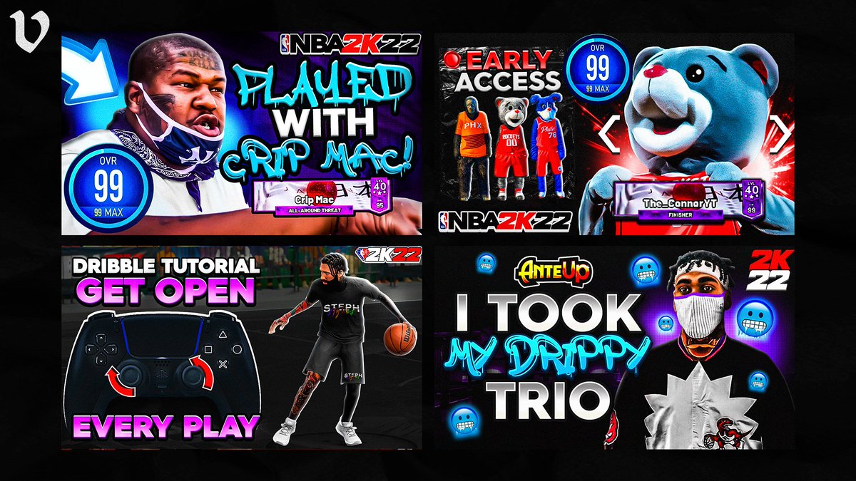 Thumbnails NBA2k🎄🎅
