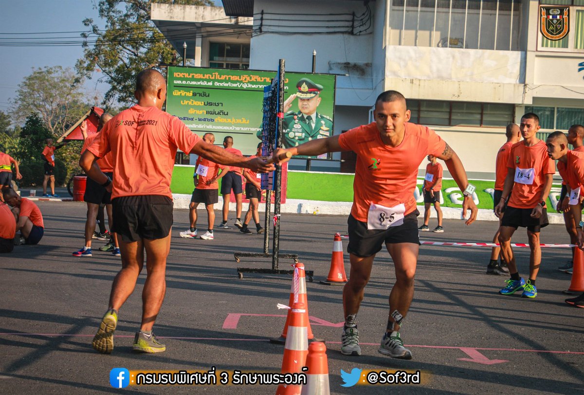 Sof3rd's tweet photo. รพศ.3 รอ. จัดกิจกรรม "3rd SOF Running Challenge 2021" ( ครั้งที่ 4 ) เพื่อสร้างความสามัคคี และส่งสริมโครงการ” รบพิเศษรวมใจก้าวไกล 1 ล้านโล” ของหน่วยบัญชาการสงครามพิเศษ ที่ต้องการให้กำลังพลทุกนายมีสุขภาพร่างกายที่แข็งแรง 💪

#กรมรบพิเศษที่3รักษาพระองค์💂
#S.M.A.R.T. SOF https://t.co/nZ43xkPLgD