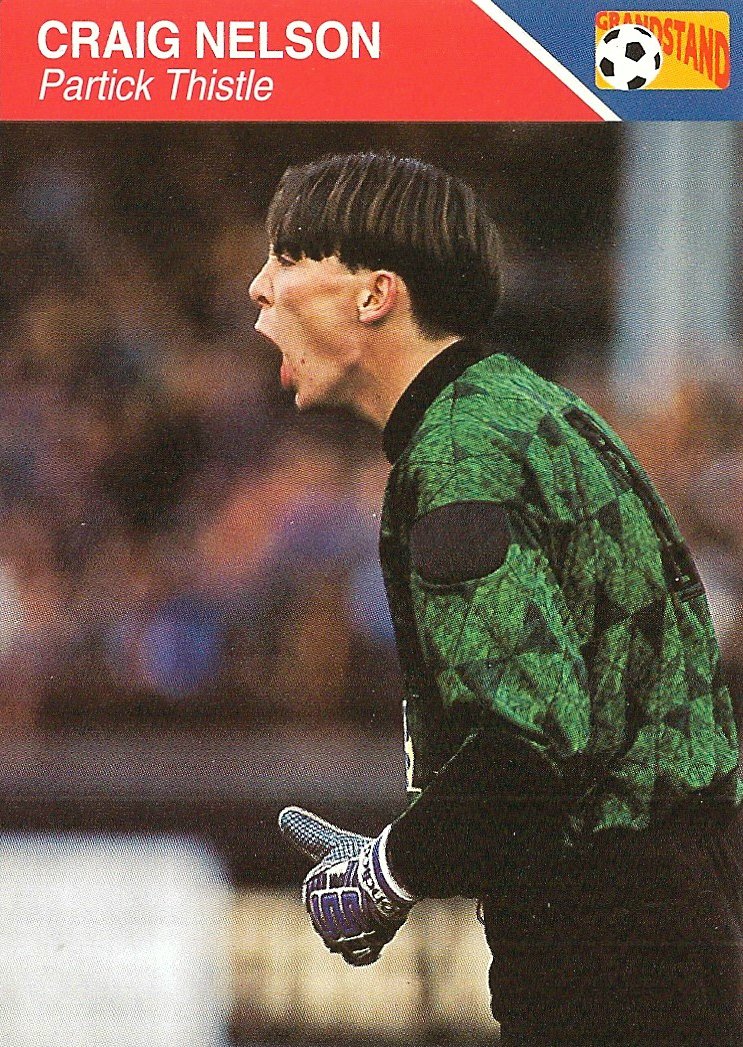 ScotsFootyCards's tweet photo. 127 #CraigNelson #PartickThistle #Grandstand 1993 https://t.co/lARPul0xhl