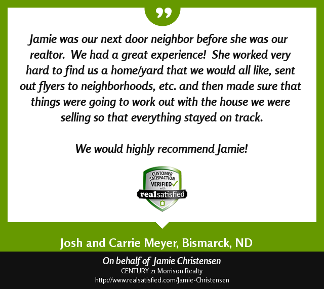 jamiec21agent's tweet photo. Join me in celebrating another happy client. https://t.co/VCEcsX6cQ3 via @realsatisfied https://t.co/prFgKiSrlv