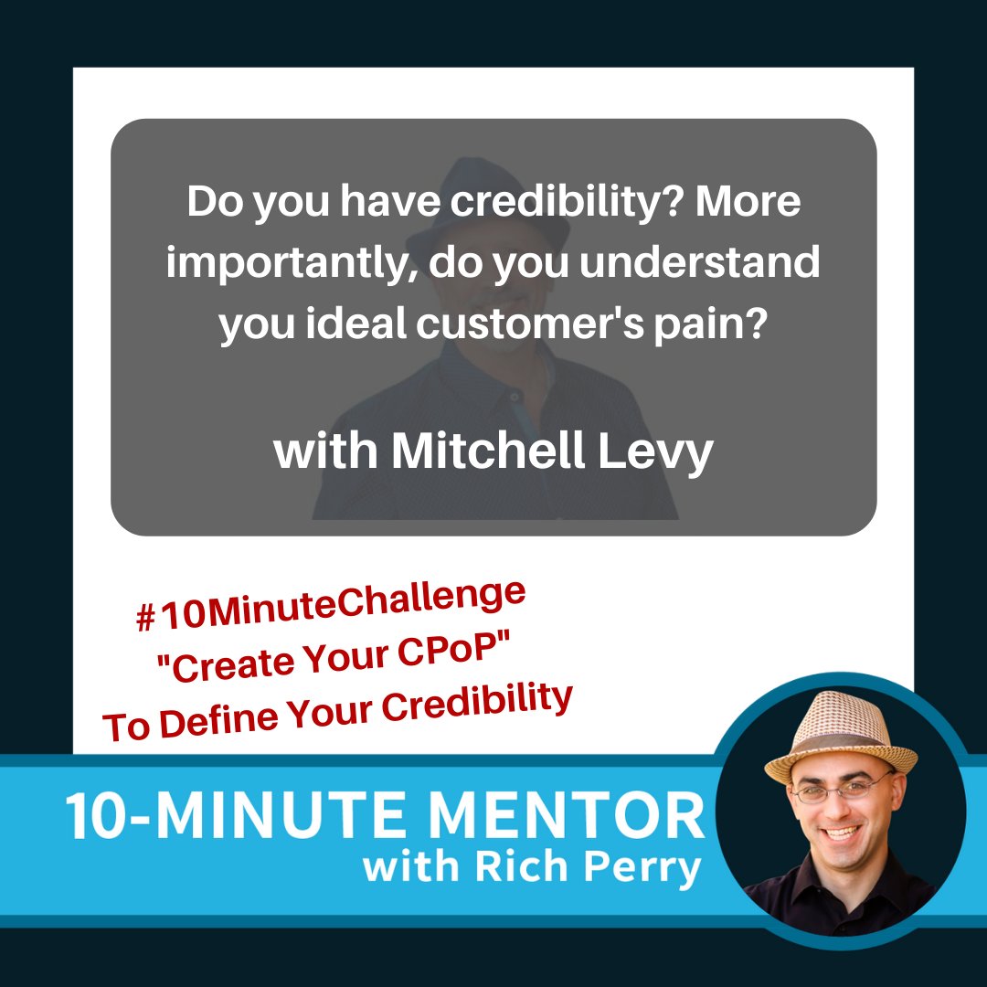 CoachRichPerry's tweet photo. Customers look to credible experts who understand their pain and are able to offer solutions that solve the problem. Do you understand your prospective customer's pain? Today's guest HappyAbout is a global credibility expert.
https://t.co/vBF0DwXArK | #RichPerry https://t.co/SaxwmFvKwY