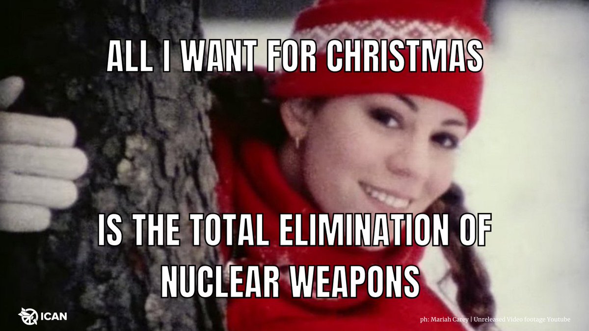 🗣️This year we have only one wish: for us all to live in a safer world without the constant threat of nuclear weapons. 

#nucleraban #disarmament #nucleartest