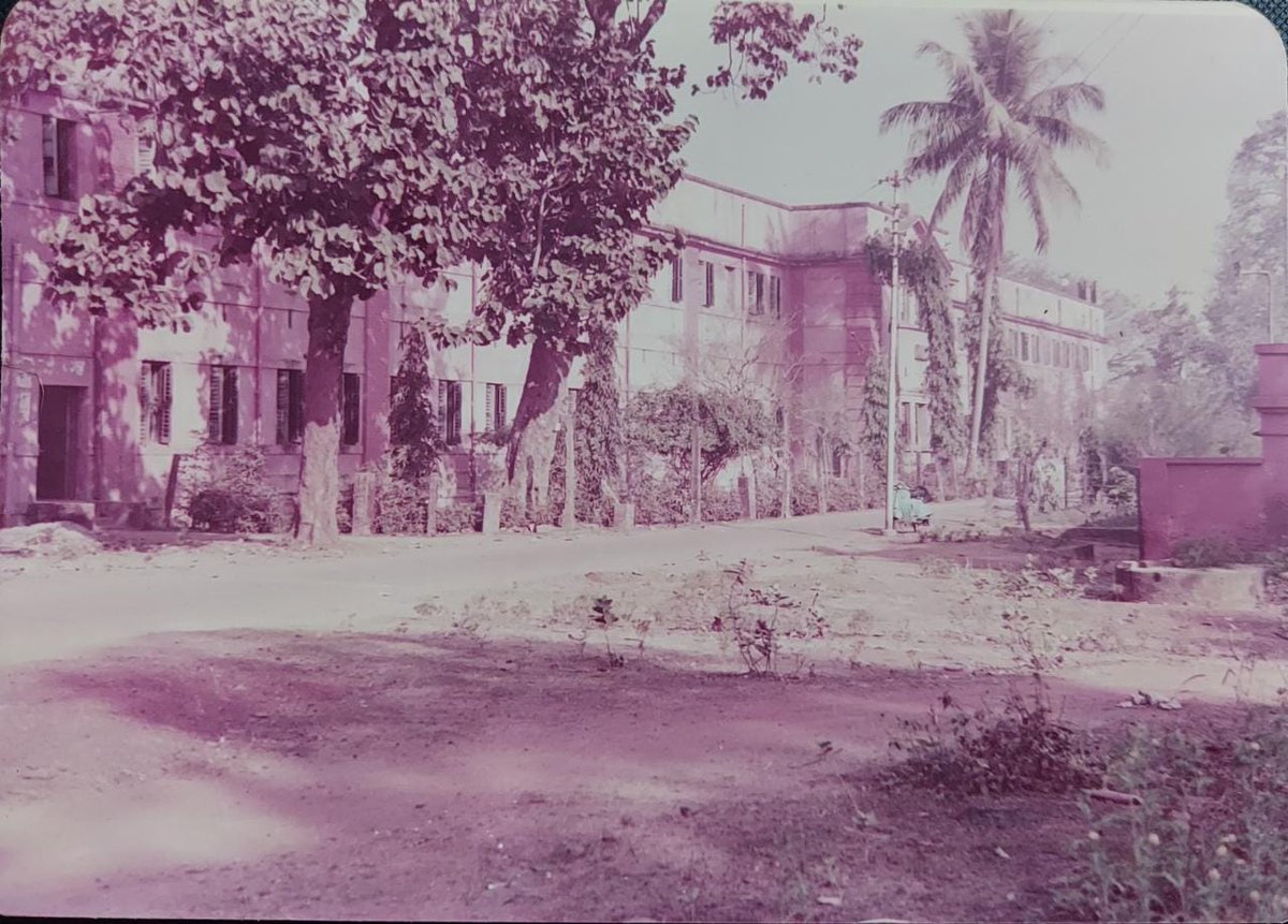 EastHostel's tweet photo. Wait! We found some archives! 
Take a look! 
Snap taken by my esteemed alumnus Sri Parthasarathi Kar in late eighties.
In the third frame, William Golding, Nobel laureate 's visit to Ravenshaw.

#100YearsofEast
#Memories https://t.co/hs9C960cZU