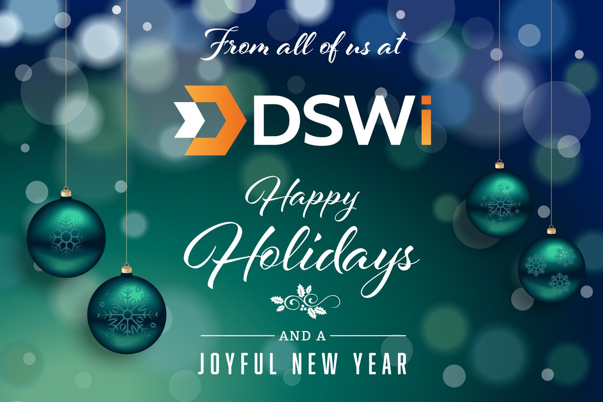 As we head towards the holidays, DSWi wishes everyone peace, love and joy! We are thankful for our team, our clients, our partners, and our vendors, who have helped make this our best year ever!