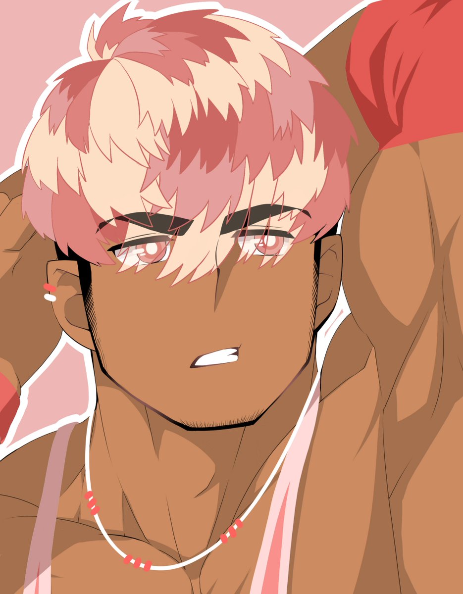 MUSCLEXRUSH's tweet photo. 🦩💪🏾粉色才是猛男的颜色😂 https://t.co/BkVH5rCekD