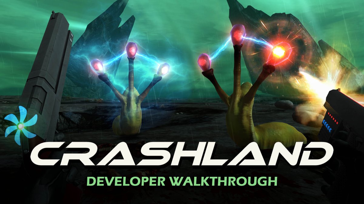 CRASHLAND Developer Walkthrough : Mission 8 [Electric Shock] youtu.be/U6EGmzOIY7k