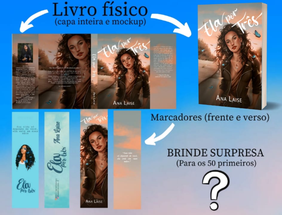 laise_mp3's tweet image. —˚₊·🦋 "Ela por Três", meu livro, finalmente saiu em pré-venda na versão física até 19/02, também está disponível na Amazon e gratuitamente no K.U,  a thread;

Link para compra físico: forms.gle/bHjSnLnnQBktGV…

Link E-book: amazon.com.br/Ela-por-Tr%C3%…