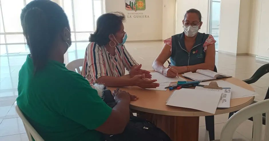 asangelcolombia's tweet photo. La Asociación Salto Ángel participó en la mesa de desarrollo de políticas públicas con enfoque de género del departamento de La Guajira... https://t.co/WEH2p6TGbC
