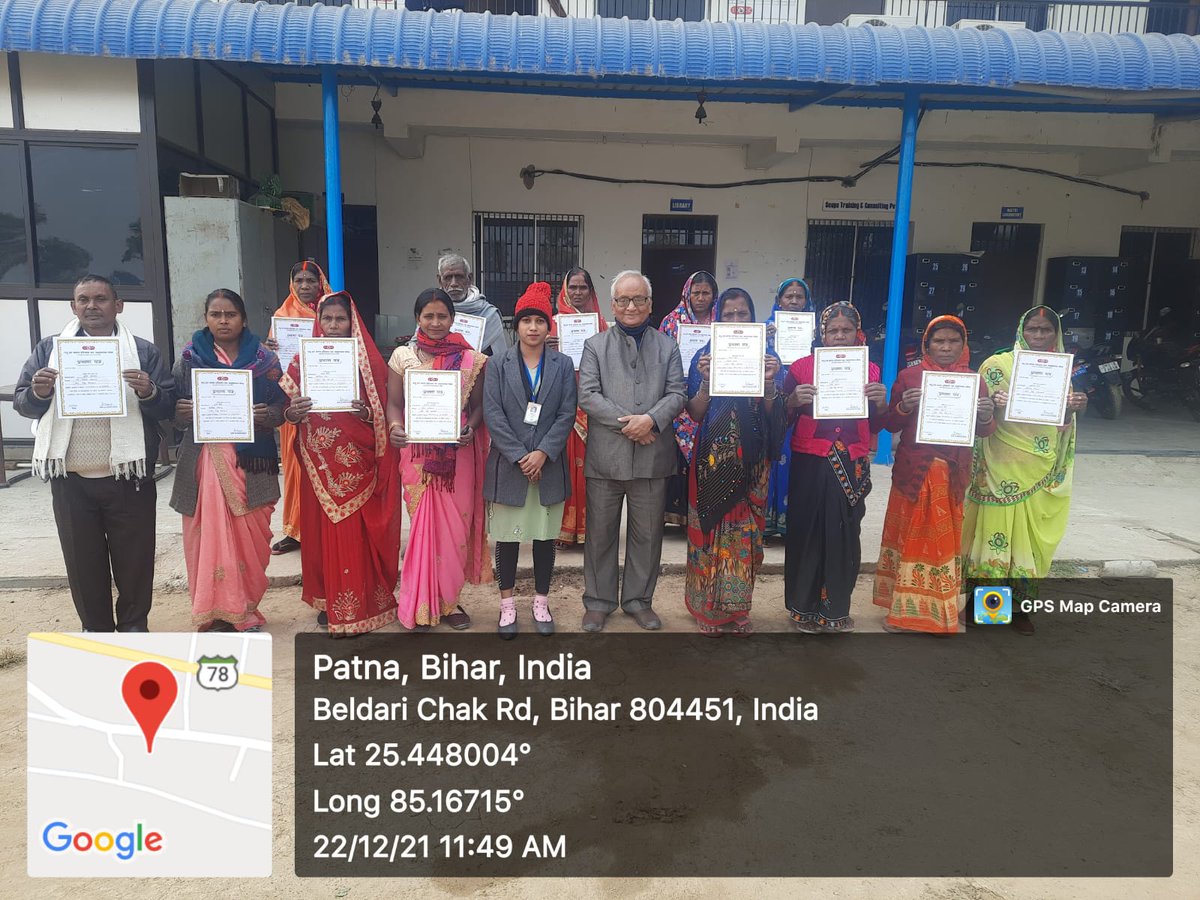 scopebihar's tweet photo. Dairy Animal Management Training of participants. These participants are applicants of Dairy Entrepreneurship Development Scheme. https://t.co/KQRBc82771
