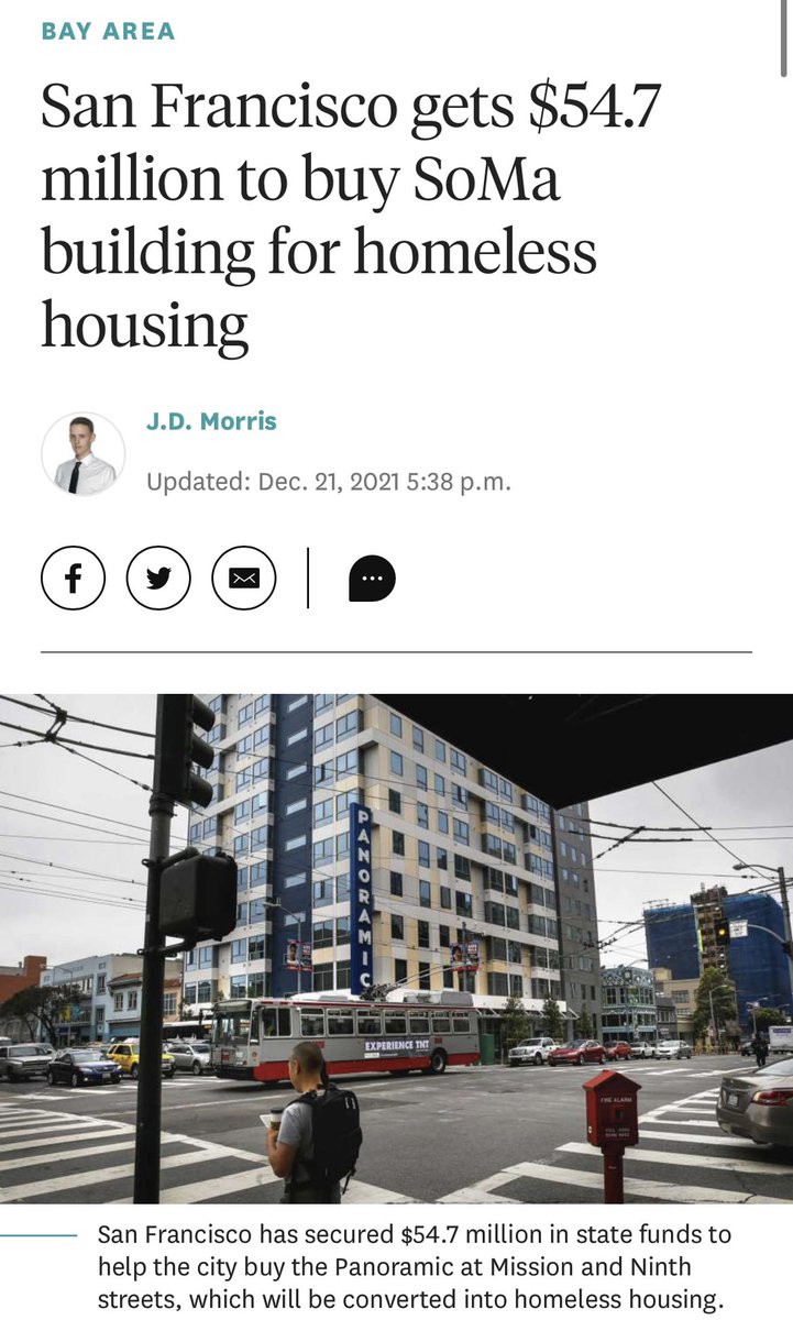 We've received state funds to help purchase the Panoramic, which will house 100s of formerly homeless people, incl families. Proud my district continues to lead in getting people off the streets, now lets increase state funding &amp; ensure everyone steps up.

trib.al/gx06Vhj