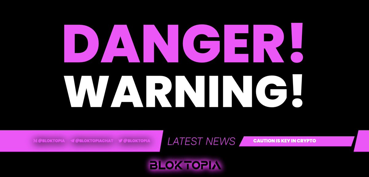 CAUTION is key in the world of cryptocurrency... 
medium.com/@bloktopia/cau…

@playersart <a href="/Metamall_io/">Metamall</a> <a href="/hvs_ventures/">HVS Ventures</a> <a href="/vespertinecap/">Vespertine Capital</a> <a href="/316VC/">316VC</a> <a href="/WLICAPITAL/">W.L.I. Capital</a> <a href="/CCK_ventures/">CCK Ventures</a>