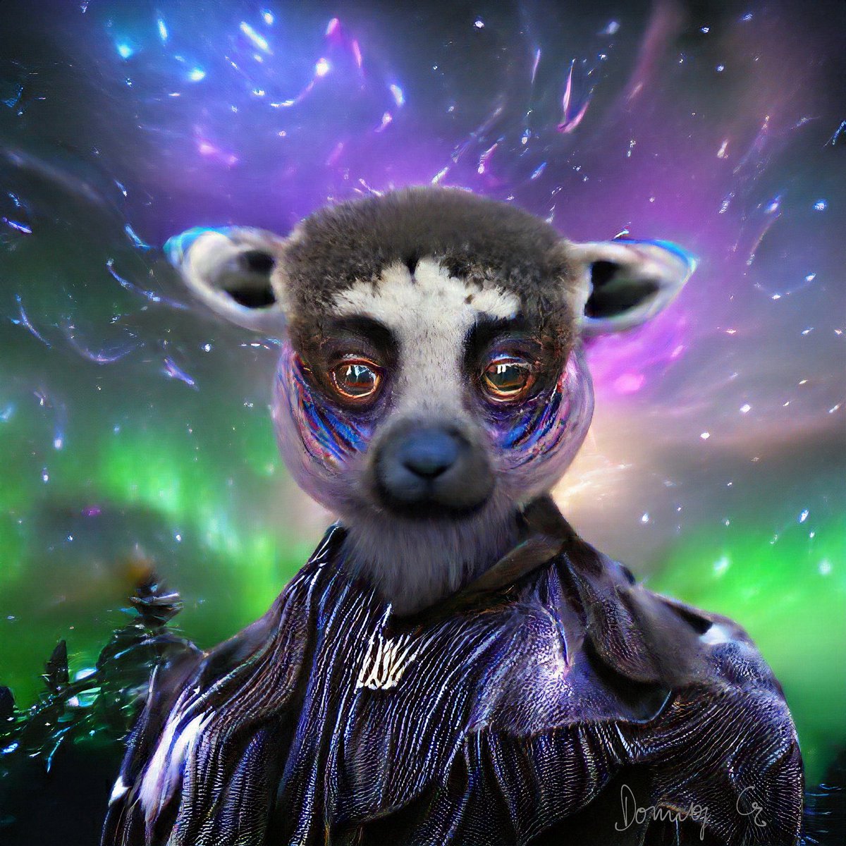 ZannaIsZanna's tweet photo. Break out your weth &amp; join the bidding for this empathic spy. An empath spy! If you're up to no good, he'll know it!

Auction: https://t.co/d6fEbsP1dw
Spaceheads: https://t.co/kjw5OT9TqK

#Domity #Spaceheads #NFTs #NFTCommunity #Empaths #Lemur #NFTArtist #NFTArt #WETH https://t.co/gC6bxIkFMS