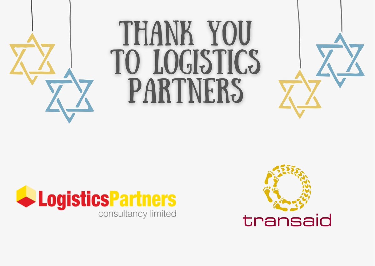 Thanks to our amazing supporters like @LogisticsPartne, Transaid's Christmas Appeal has gone from strength to strength.

There's still time to join them and give the gift of safe transport this Christmas!

Find out how: justgiving.com/campaign/Trans…