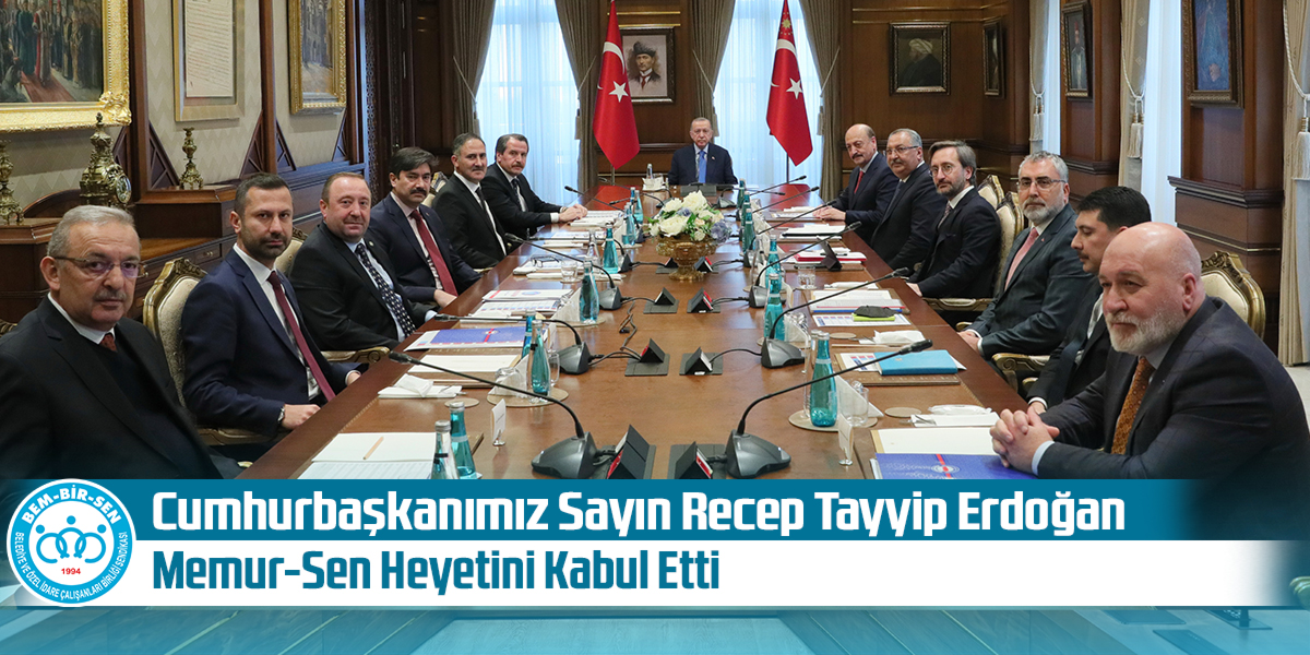 Cumhurbaşkanımız Sayın Recep Tayyip Erdoğan, 

Memur-Sen Heyetini Kabul Etti.

<a href="/RTErdogan/">Recep Tayyip Erdoğan</a>, <a href="/tcbestepe/">T.C. Cumhurbaşkanlığı</a>

Detaylar⤵️
bembirsen.org.tr/cumhurbaskanim…