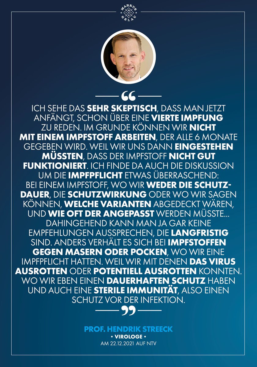 manaf12hassan's tweet photo. Die Frage ist hier eigentlich nur noch, wann der kritische #Streeck wie #Kekule gecancelt wird. Er hat absolut recht. Und das passt ihnen nicht. https://t.co/FJPXjgWHbA